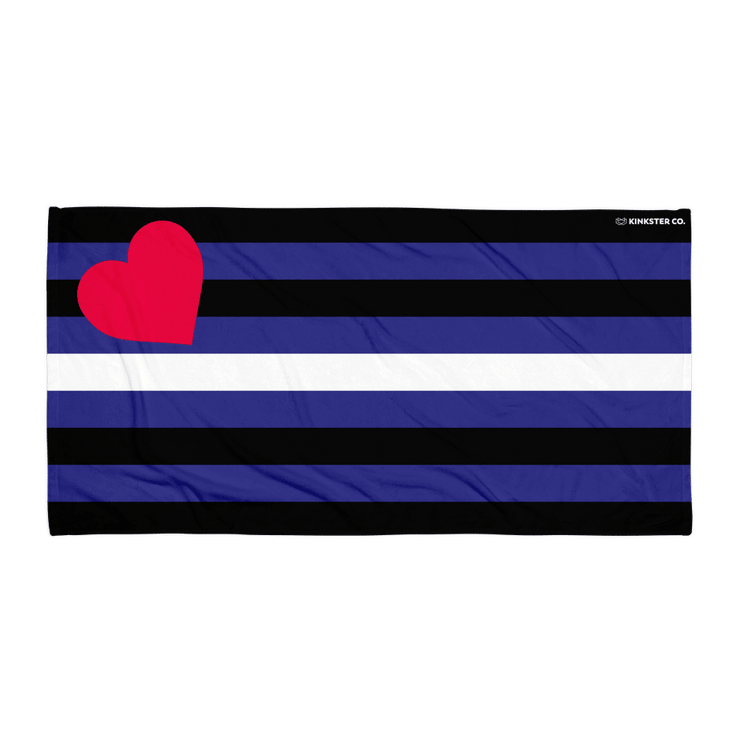 LEATHER PRIDE BEACH TOWEL